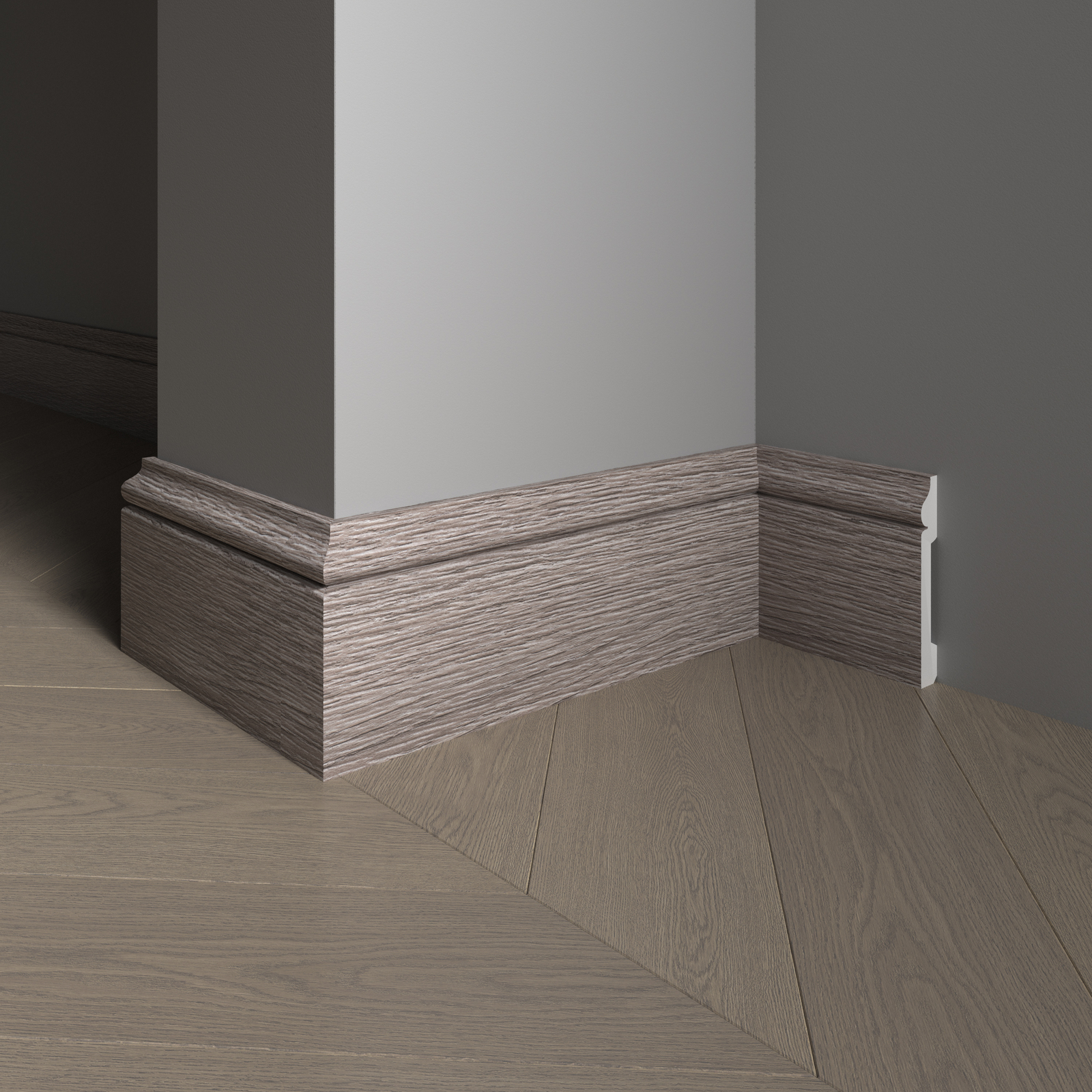 005-80SH Плинтус 005-80SH Décor Dizayn