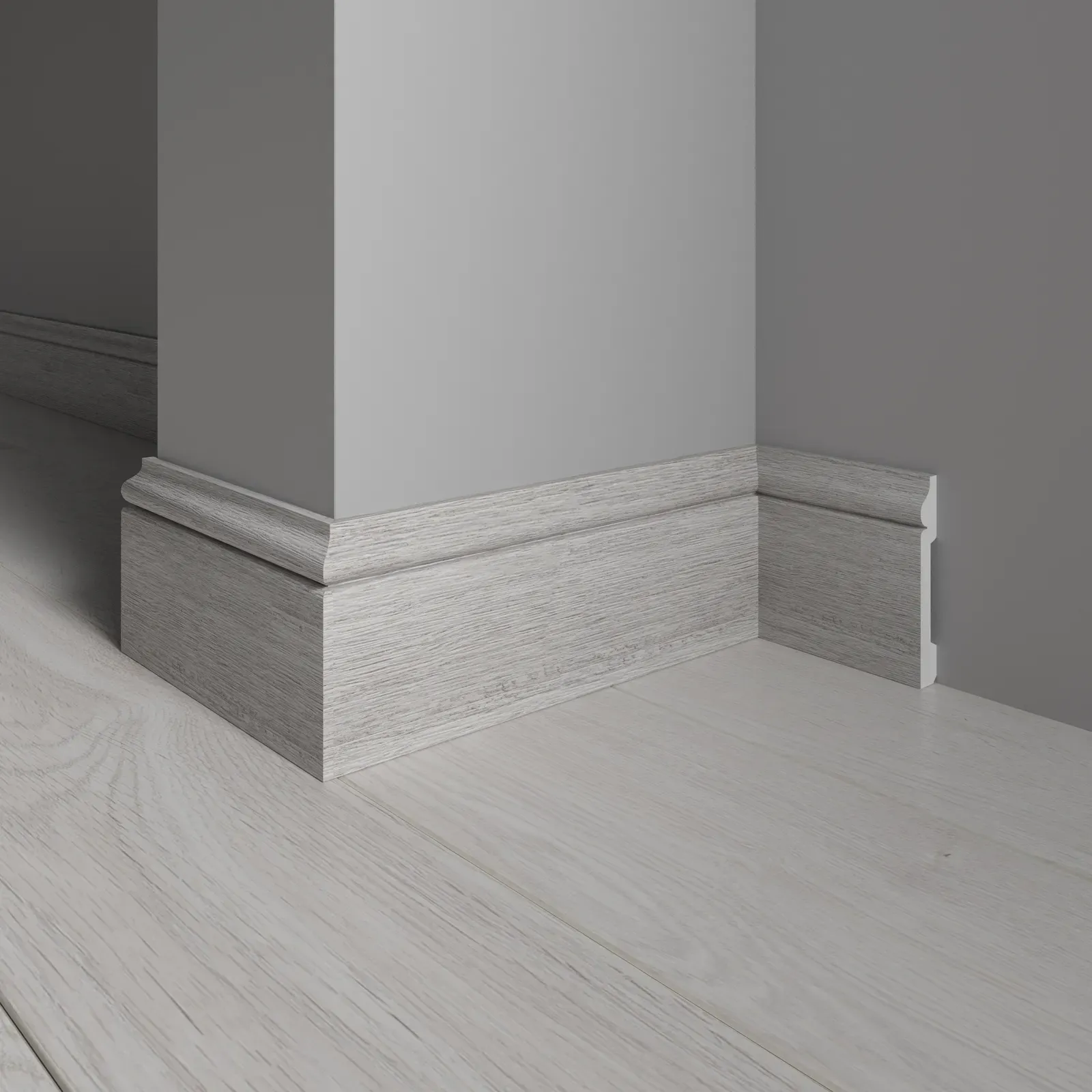 005-89SH 005-89SH Плинтус Decor Dizayn широкий  79x13x2400мм Décor Dizayn