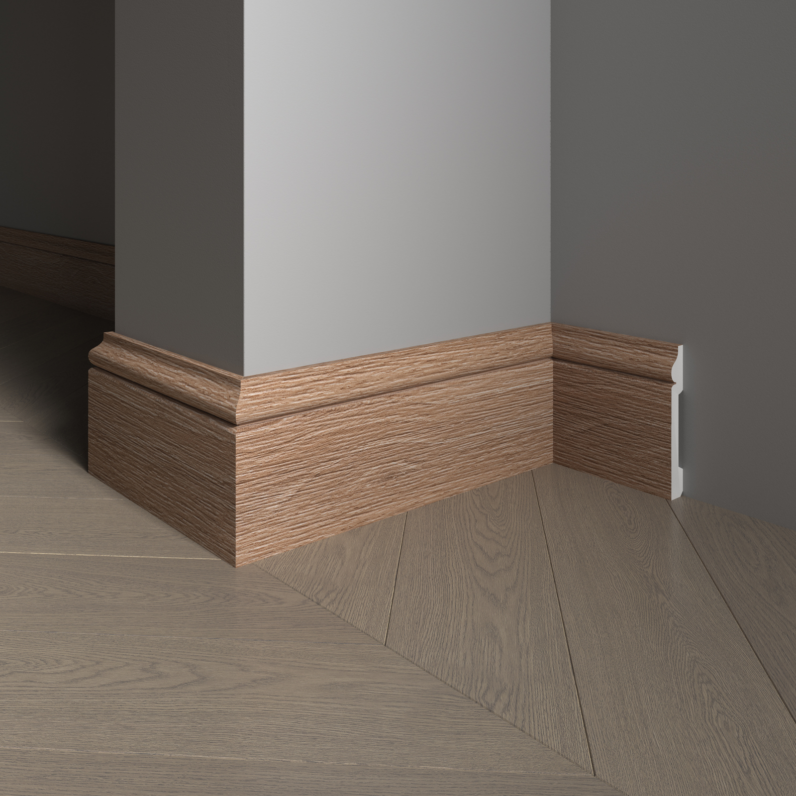 005-90SH Плинтус 005-90SH Décor Dizayn