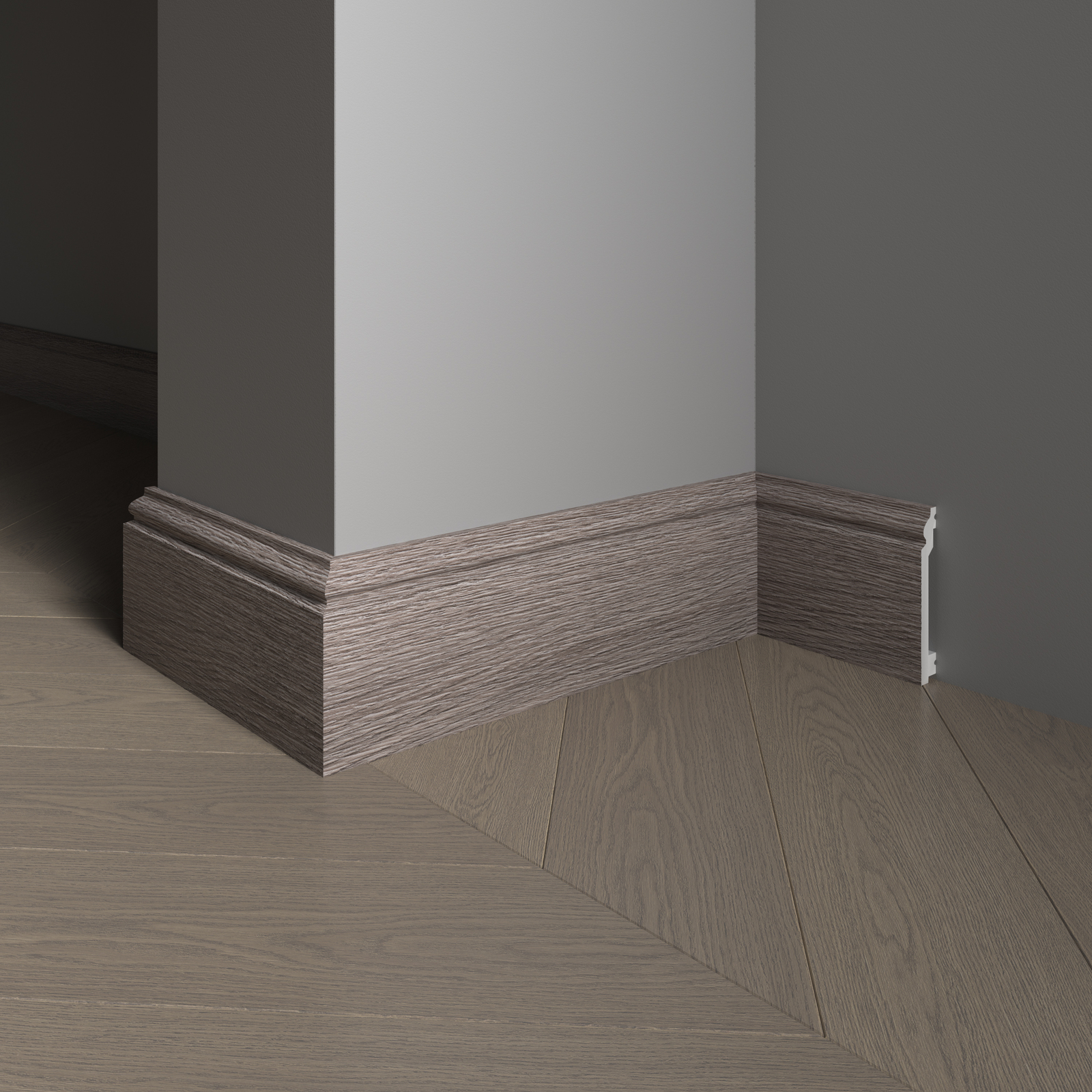 701-80SH Плинтус 701-80SH Décor Dizayn