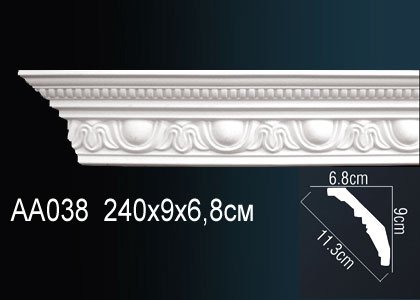 AA038 Карниз AA038 Перфект