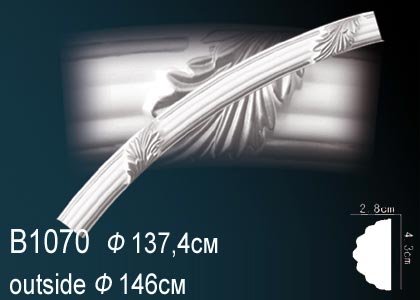 B1070 Круговой молдинг B1070 Перфект