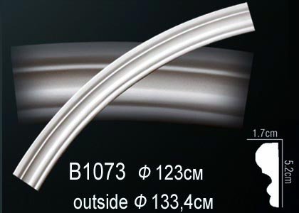 B1073 Круговой молдинг B1073 Перфект