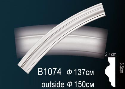 B1074 Круговой молдинг B1074 Перфект