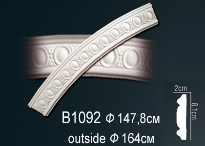 B1092 Круговой молдинг B1092 Перфект
