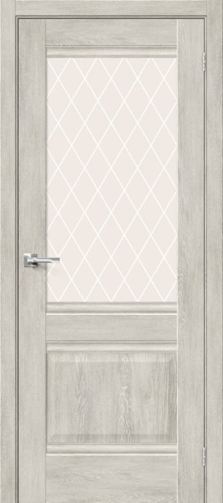 BRV-008-008-013 Межкомнатная дверь Прима-3 Chalet Provence / White Сrystal Bravo