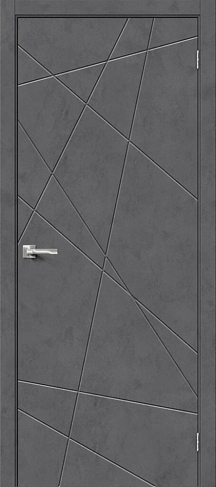 BRV-008-010-006 Межкомнатная дверь Граффити-5 Slate Art Bravo