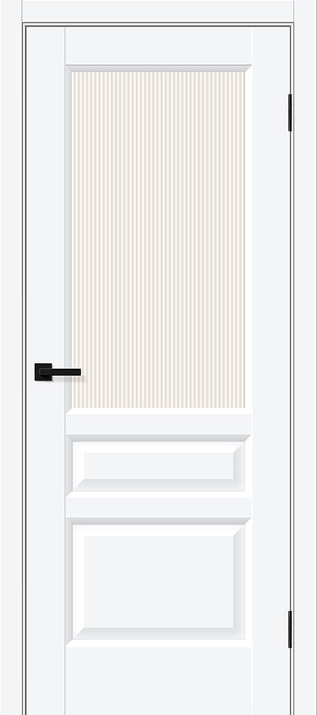 BRV-018-004-007 Межкомнатная дверь Неоклассик-35 White Silk / Magic Moru Bravo