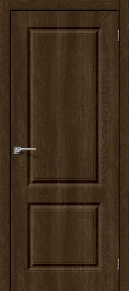 BRV-04-001-003 Межкомнатная дверь Скинни-12 Dark Barnwood Bravo