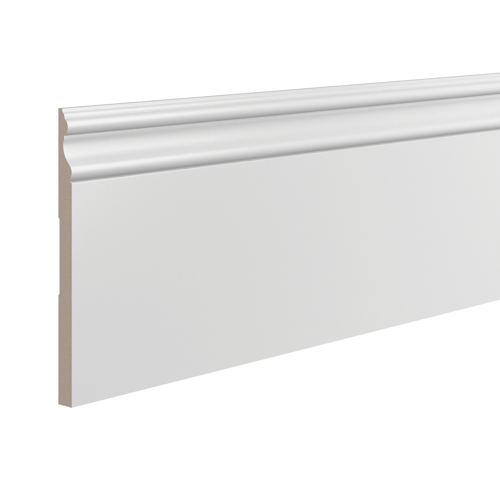 BASE 0005 P Напольный плинтус Ultrawood BASE 0005 P белый арт. (2000 x 219 15 мм.) Ultrawood