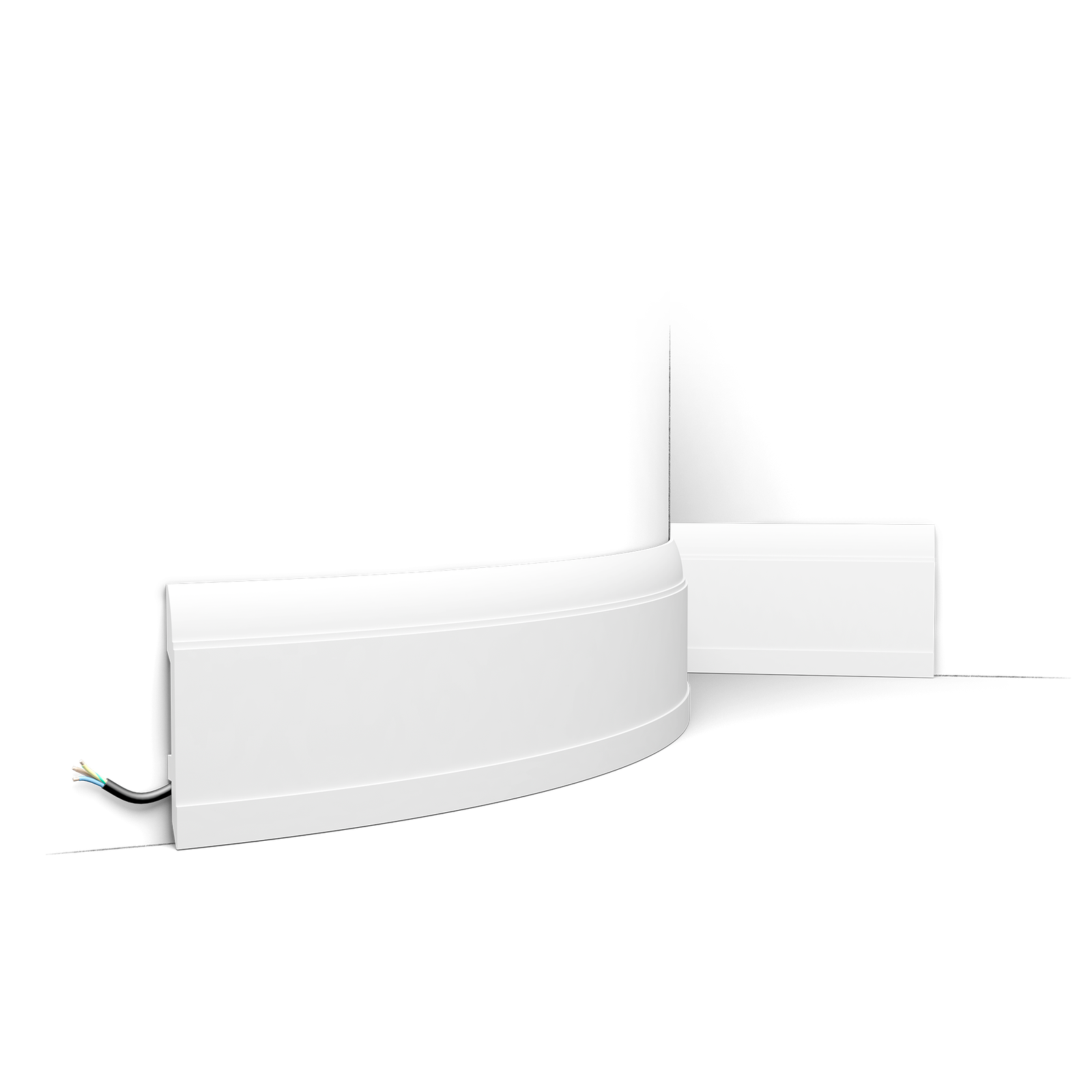 SX104F Гибкий Напольный плинтус Orac Decor SX104F Модерн Orac Decor