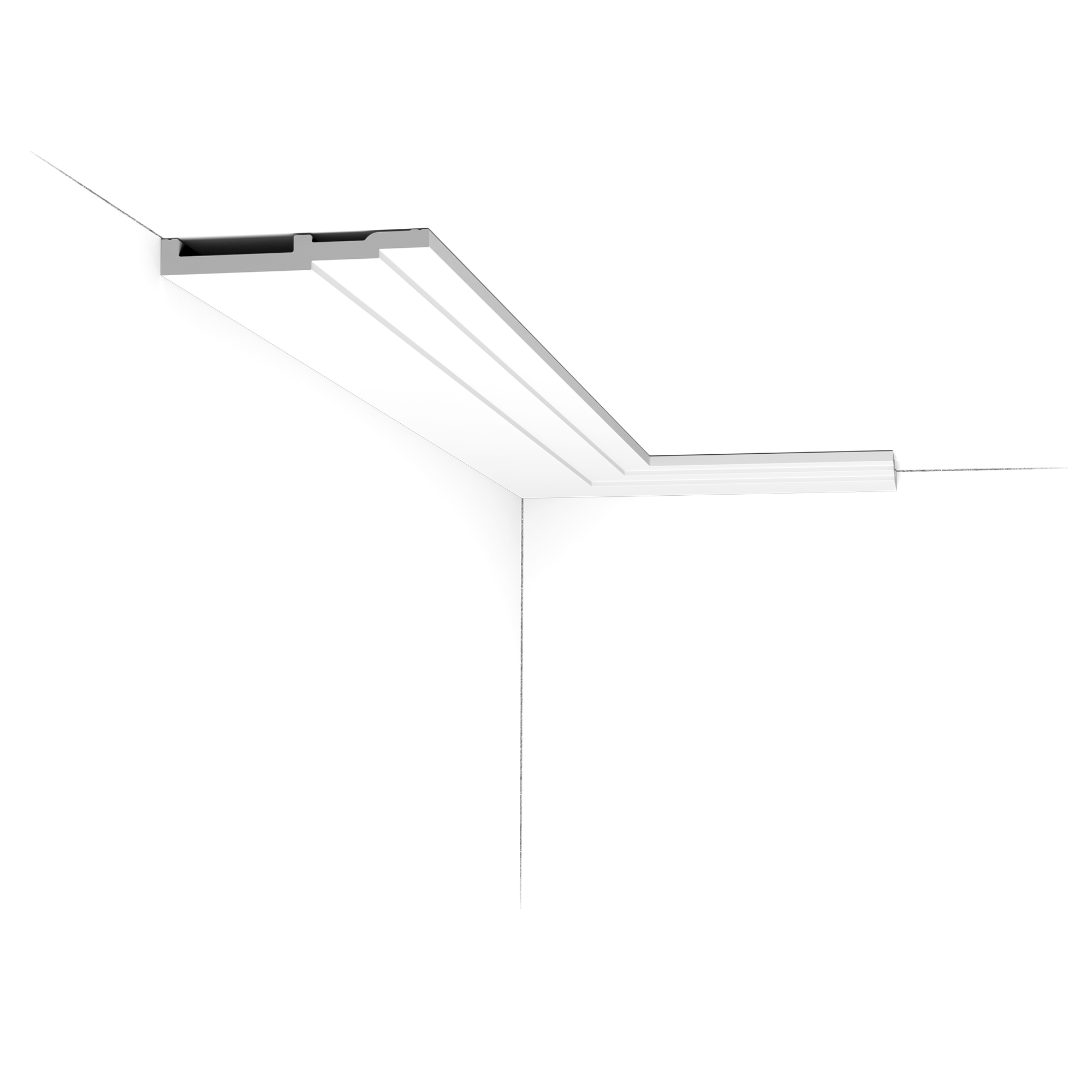SX180 Потолочный карниз Orac Decor SX180 High Line Orac Decor