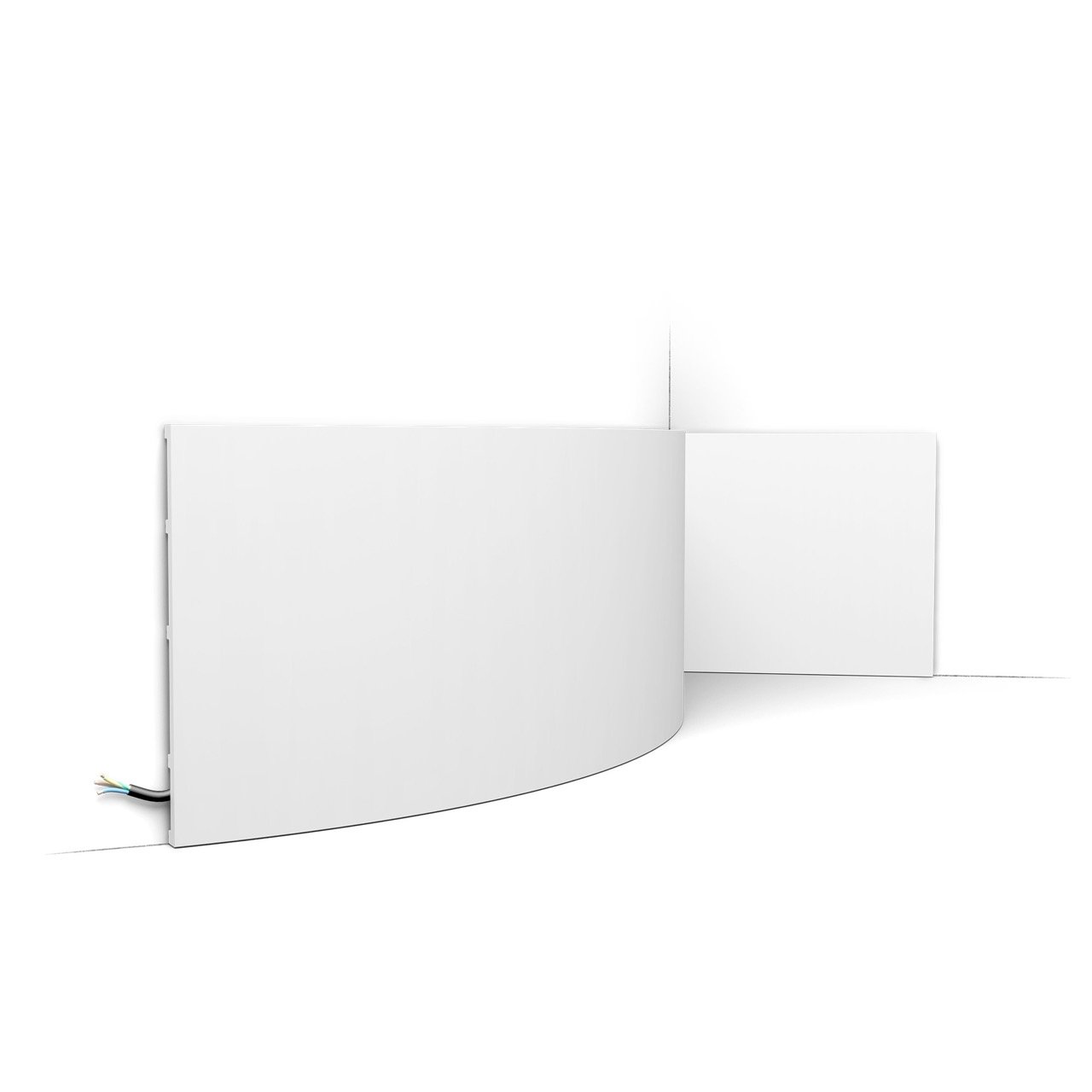 SX207F Гибкий Напольный плинтус Orac Decor SX207F Square Orac Decor