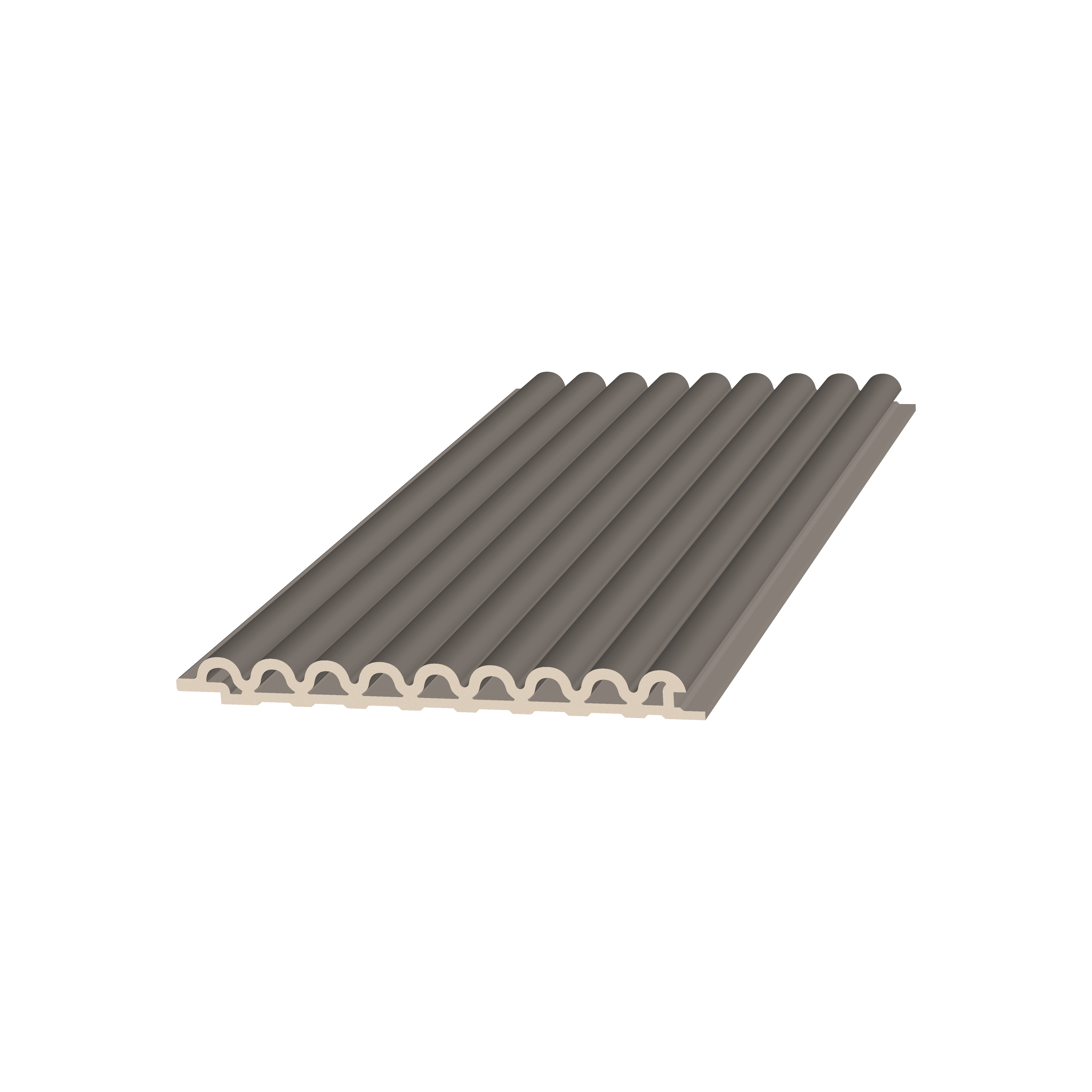 WPC 001 DGR ST Стеновая панель Ultrawood NEXT арт. WPC 001 DGR st (2900 х 106 х 9,3 мм) Ultrawood
