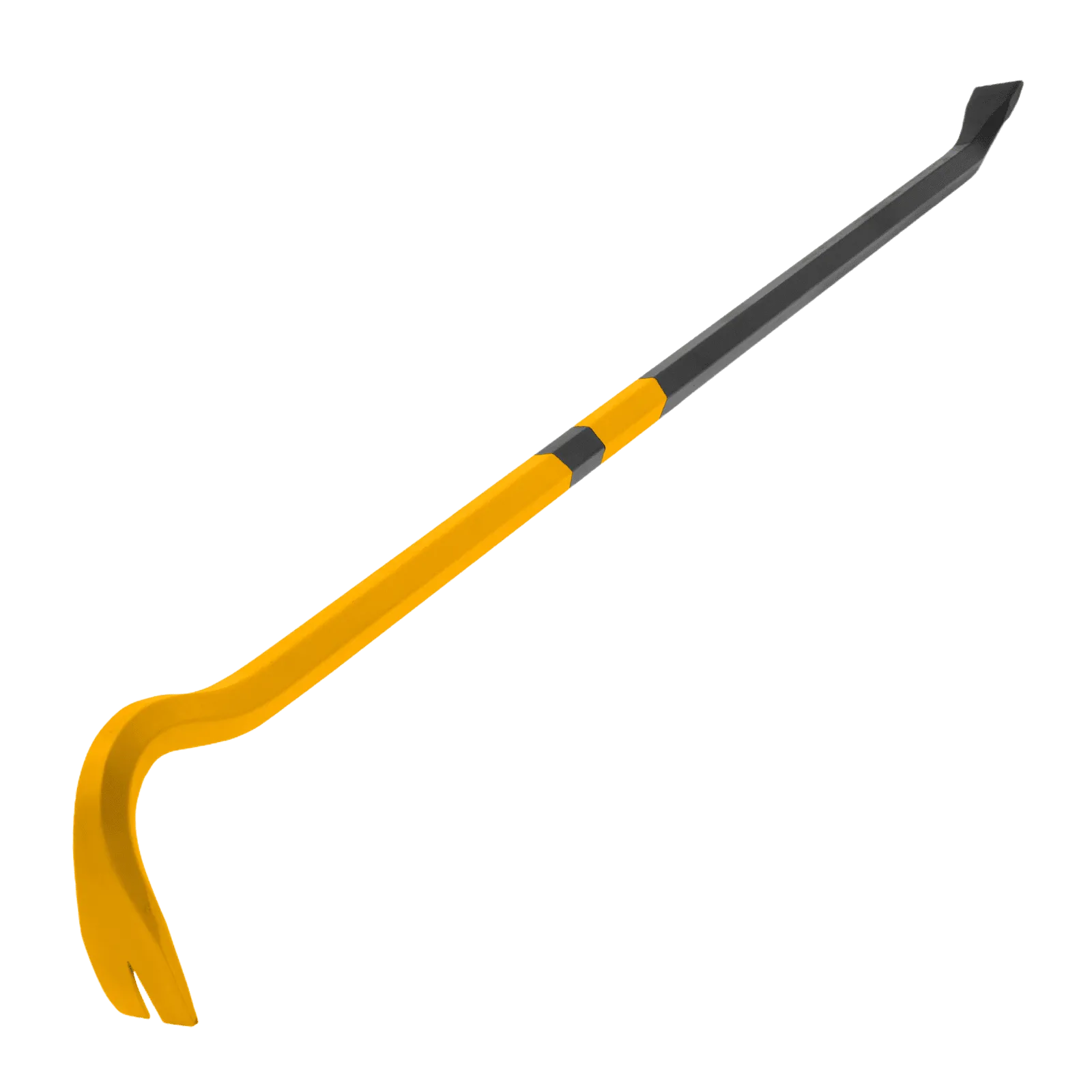 25204 Лом-гвоздодер DENZEL 900 мм, шестигранный 19 мм, окрашенный, сталь 65 DENZEL