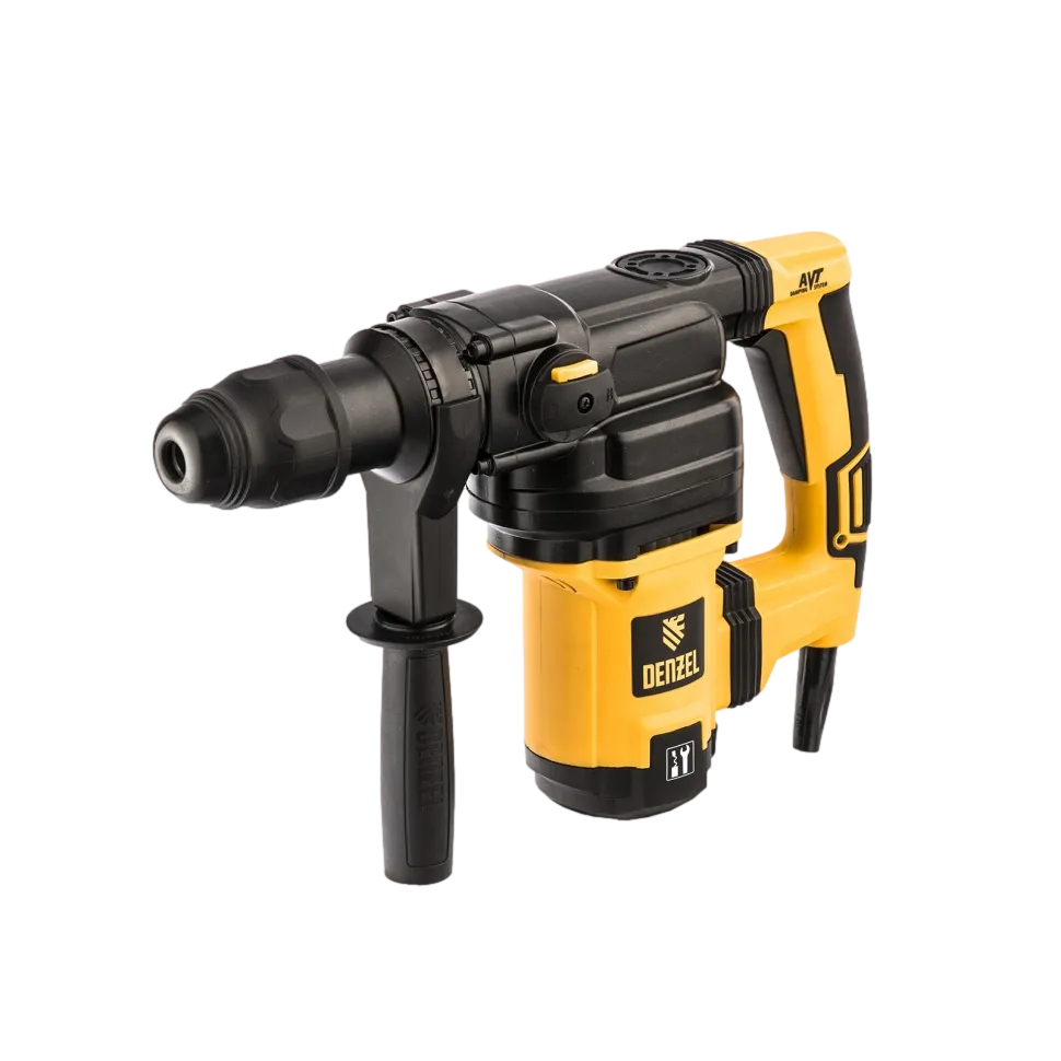 26620 Перфоратор электрический DENZEL RHV-1050-38-max, SDS-max, 1050 Вт, 10 Дж, 2 плюс 1 режим DENZEL