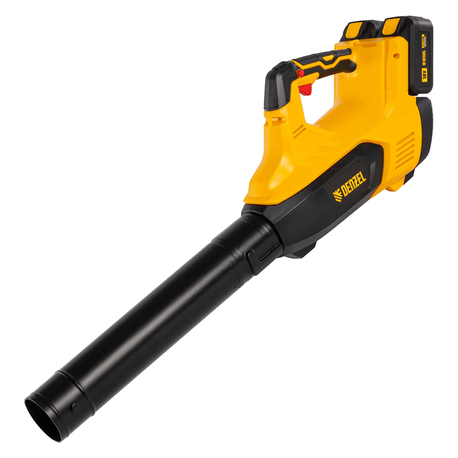 59610 Воздуходувка аккумуляторная DENZEL RB180-36, Li-ion, 36 В, 4 Ач, 180 км/ч, 820 м3/ч DENZEL