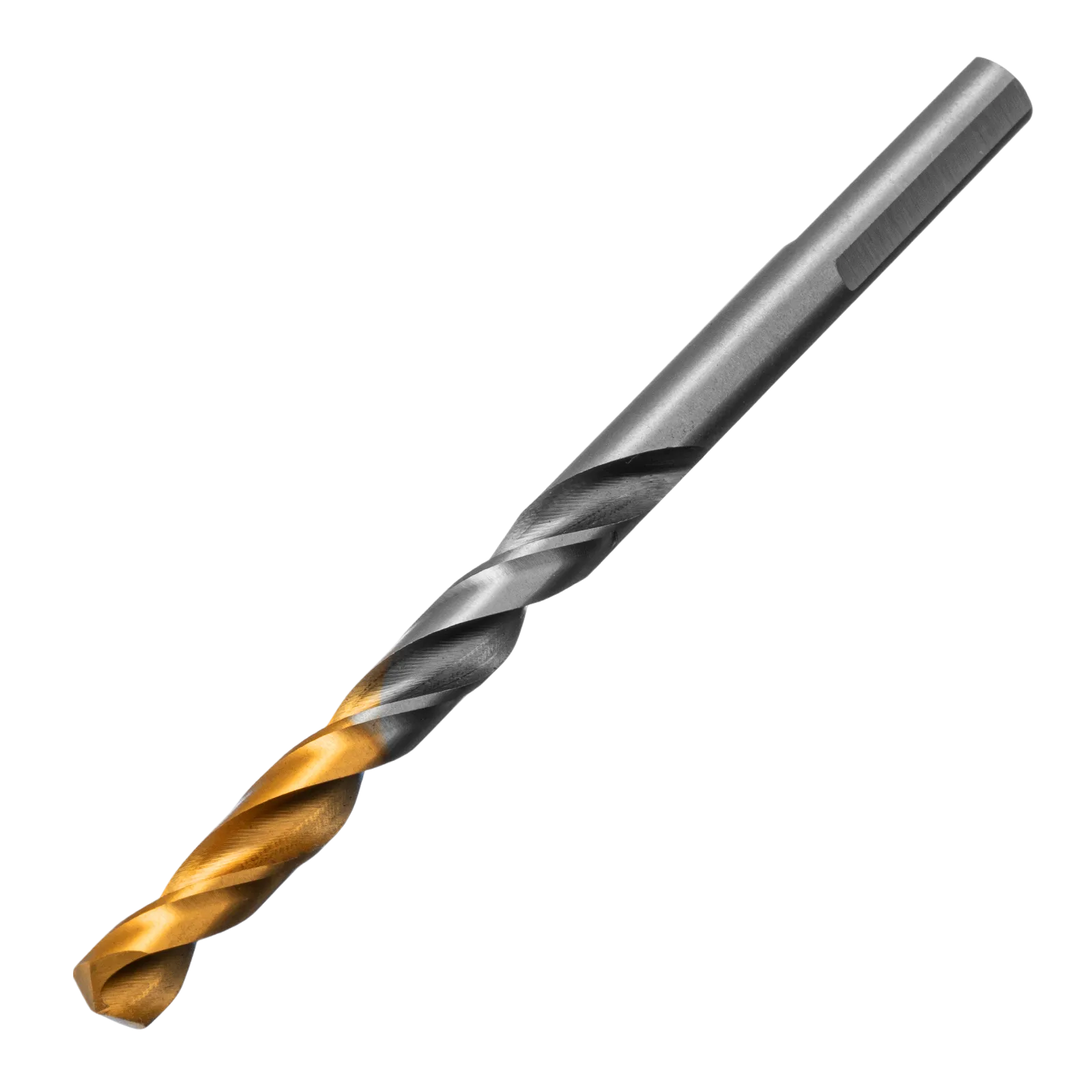 718235 Сверло спиральное по металлу DENZEL 6 x 93 мм, Р6М5, Golden Tip DENZEL