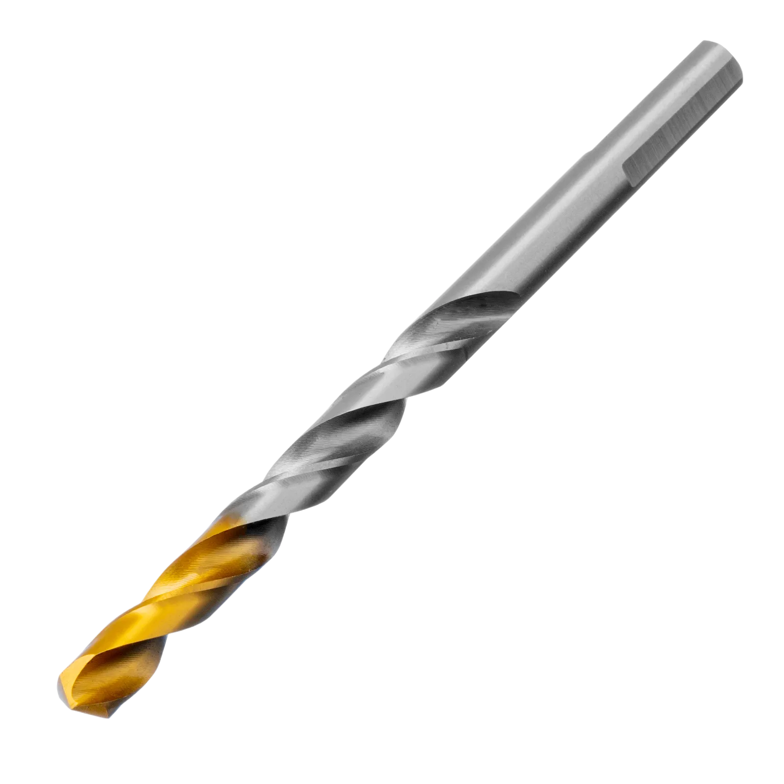718237 Сверло спиральное по металлу DENZEL 7,0 x 109 мм, Р6М5, Golden Tip DENZEL
