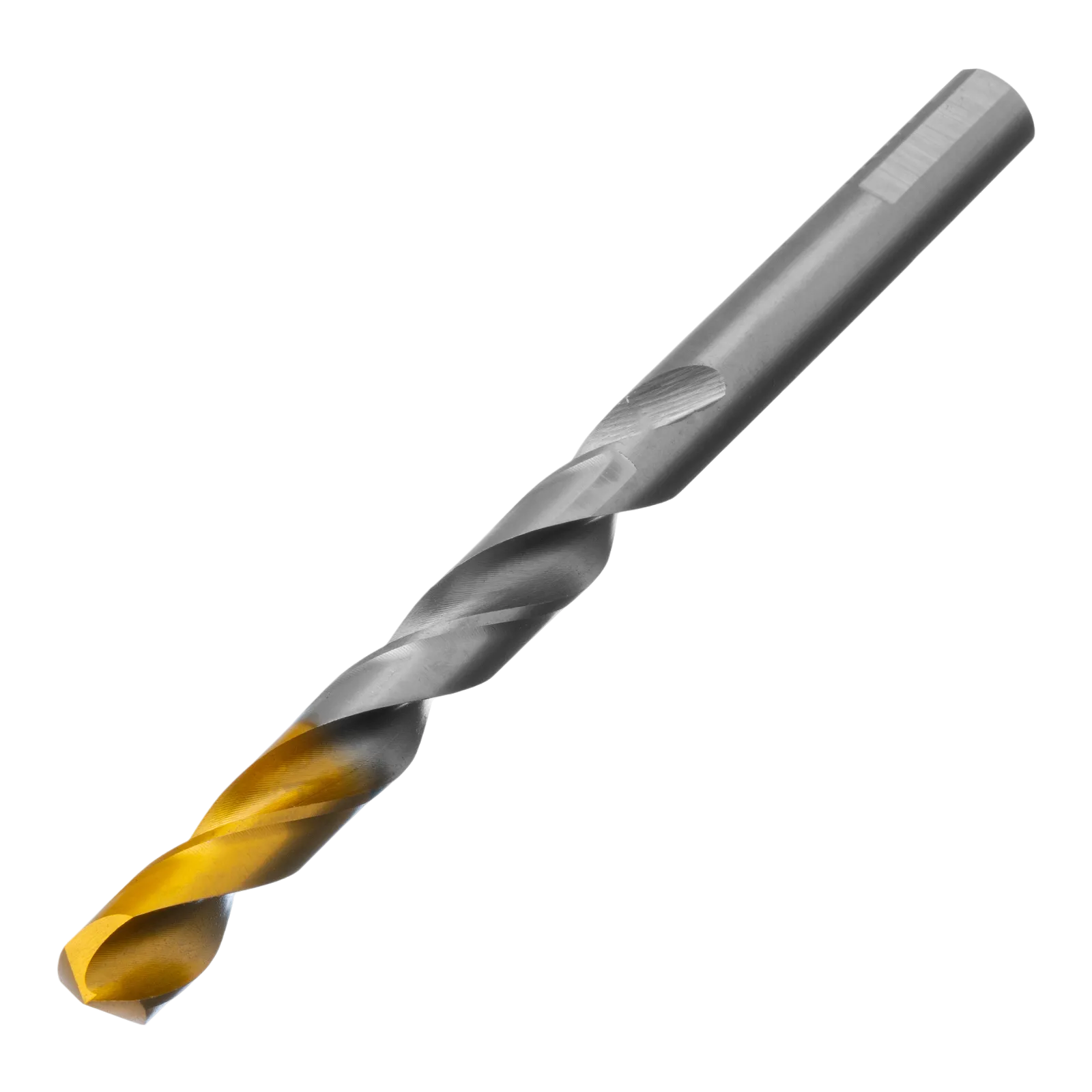 718242 Сверло спиральное по металлу DENZEL 10 x 133 мм, Р6М5, Golden Tip DENZEL