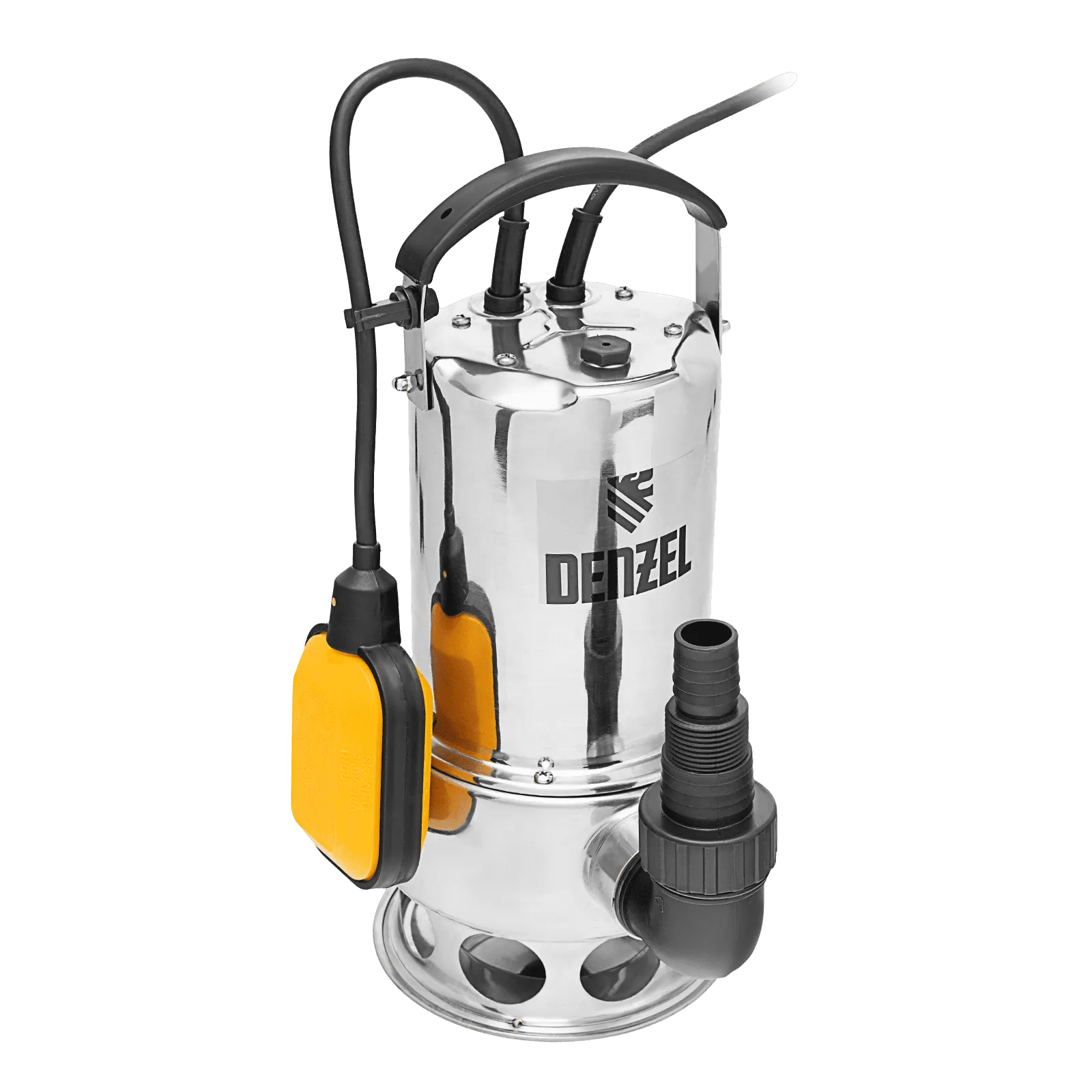 97324 Дренажный насос DENZEL DPL800X, 800 Вт, подъем 7 м, 16500 л/ч DENZEL