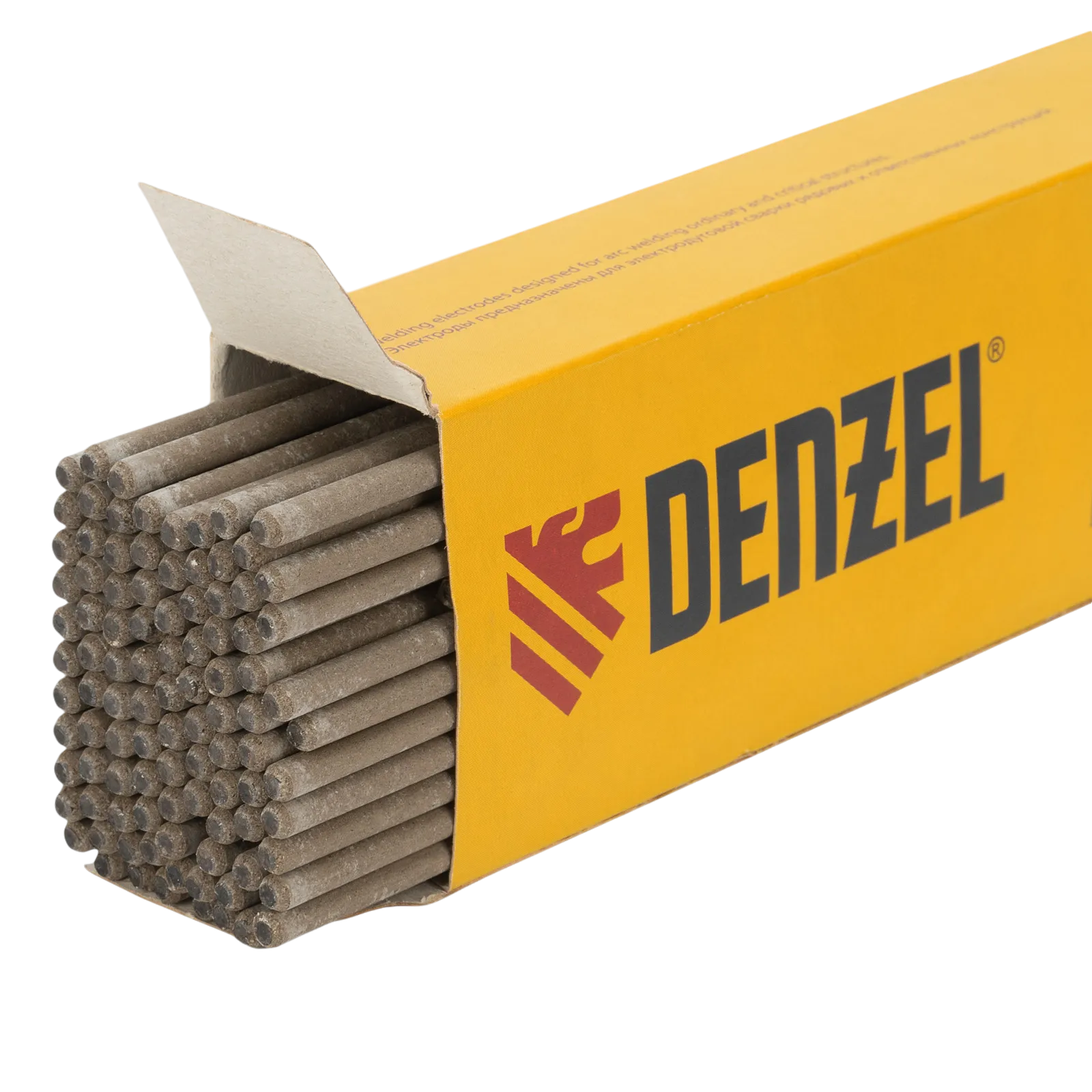 97505 Электроды DENZEL DER-13/55, диам 3 мм, 2,5 кг., основное покрытие DENZEL