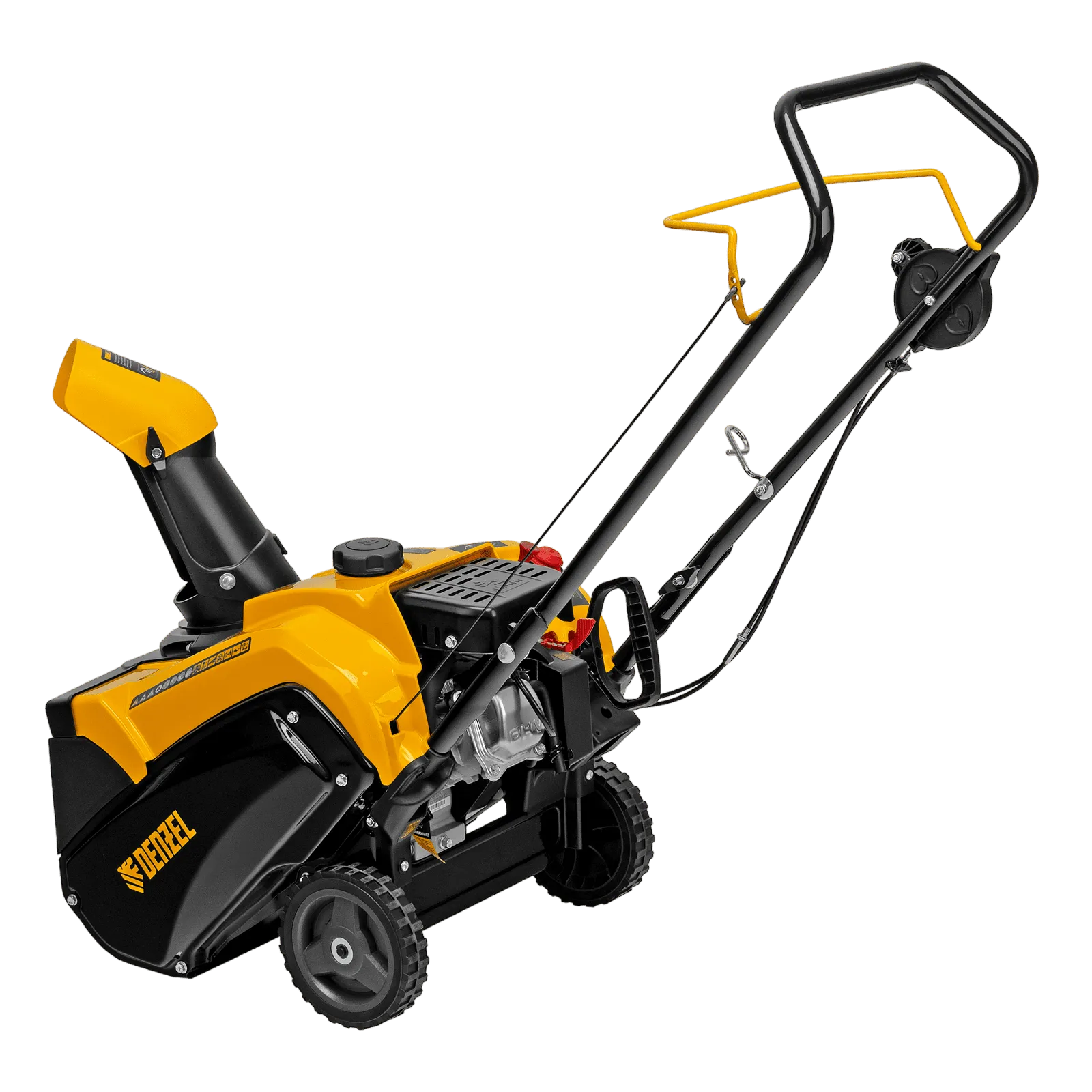 97650 Снегоуборщик бензиновый DENZEL SB 460, 99cc, ручной старт DENZEL