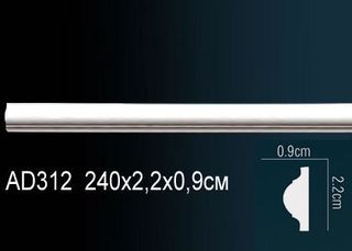 AD312 Молдинг AD312 Перфект