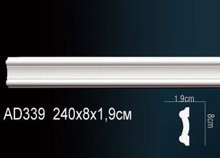 AD339 Молдинг AD339 Перфект