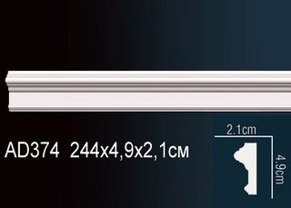 AD374 Молдинг AD374 Перфект