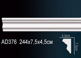 AD376 Молдинг AD376 Перфект