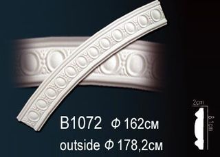 B1072 Круговой молдинг B1072 Перфект