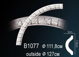 B1077 Круговой молдинг B1077 Перфект