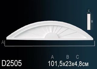 D2505 Обрамление дверей D2505 Перфект