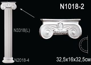 N1018-2 Капитель полуколонны N1018-2 Перфект