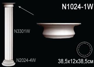 N1024-1W Капитель колонны N1024-1W Перфект