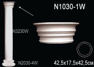 N1030-1W Капитель колонны N1030-1W Перфект