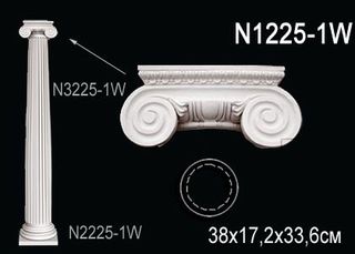 N1225-1W Капитель колонны N1225-1W Перфект