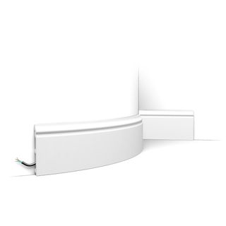 SX118F Гибкий Напольный плинтус Orac Decor SX118F Contour Orac Decor